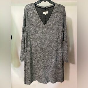 Lou & Grey Black and White Knit Dress